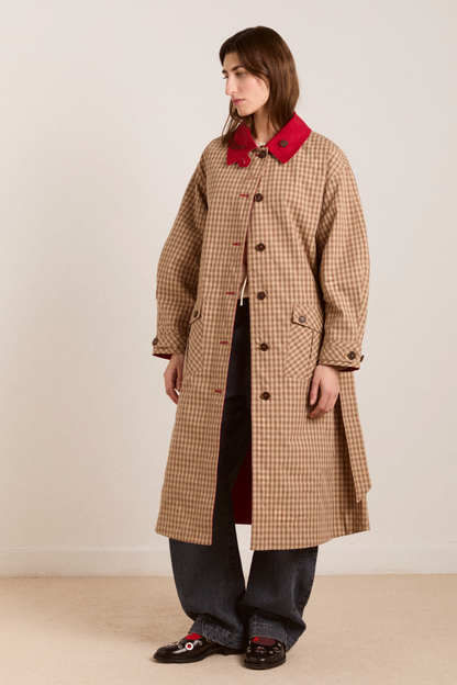 Heritage Check Coat