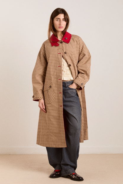 Heritage Check Coat