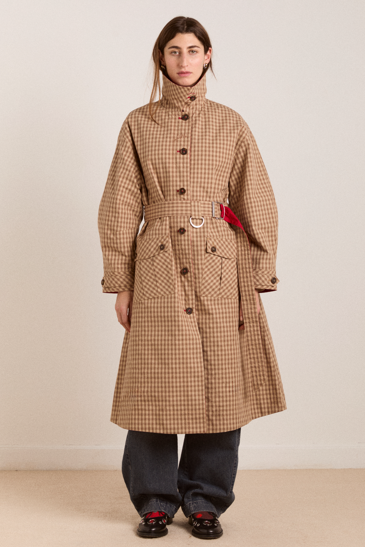 Heritage Check Coat
