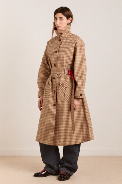 Heritage Check Coat