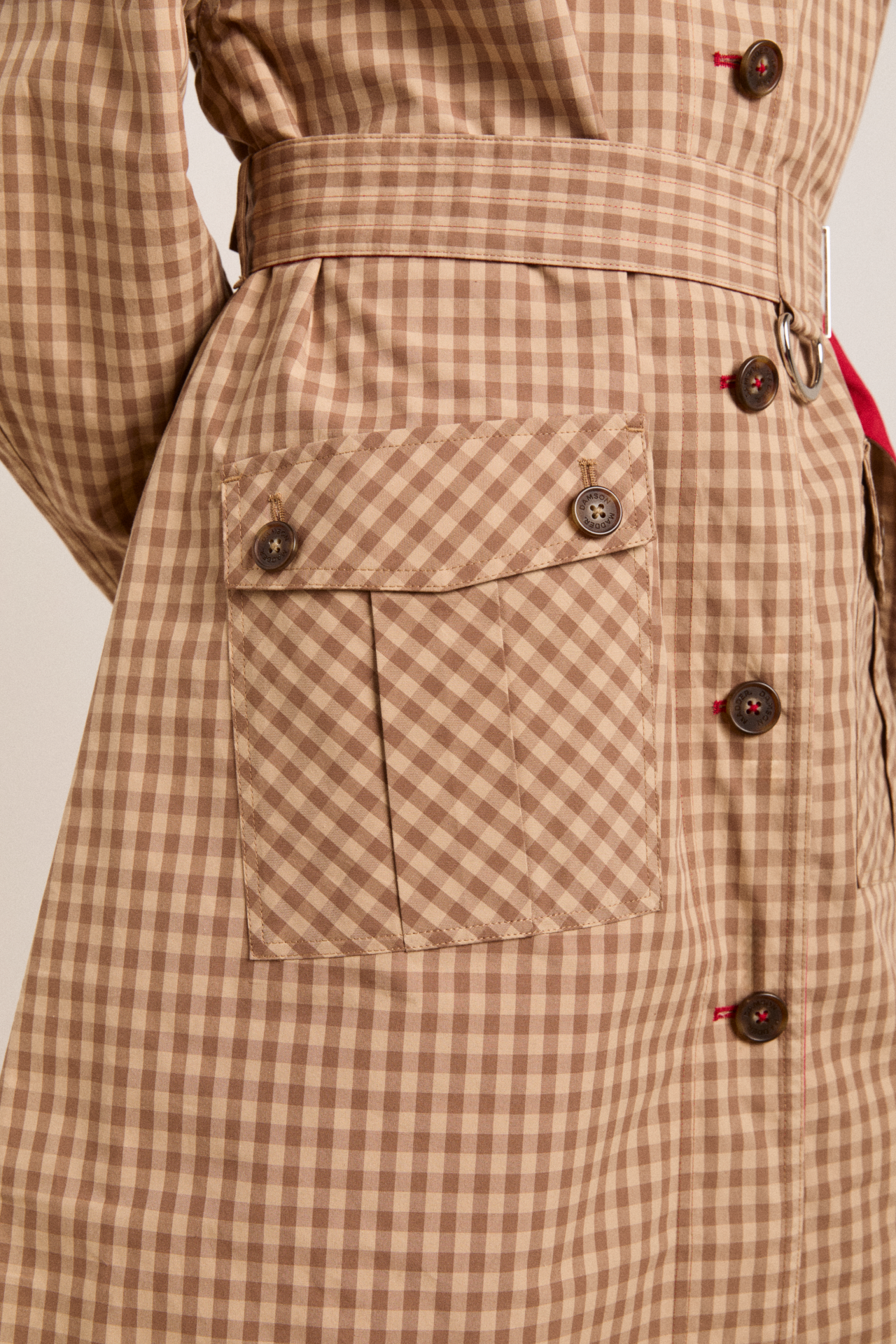 Heritage Check Coat