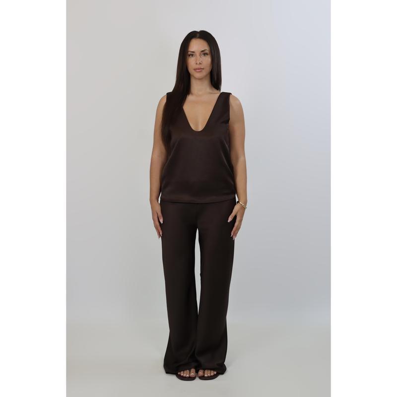 Eurea Satin Pants